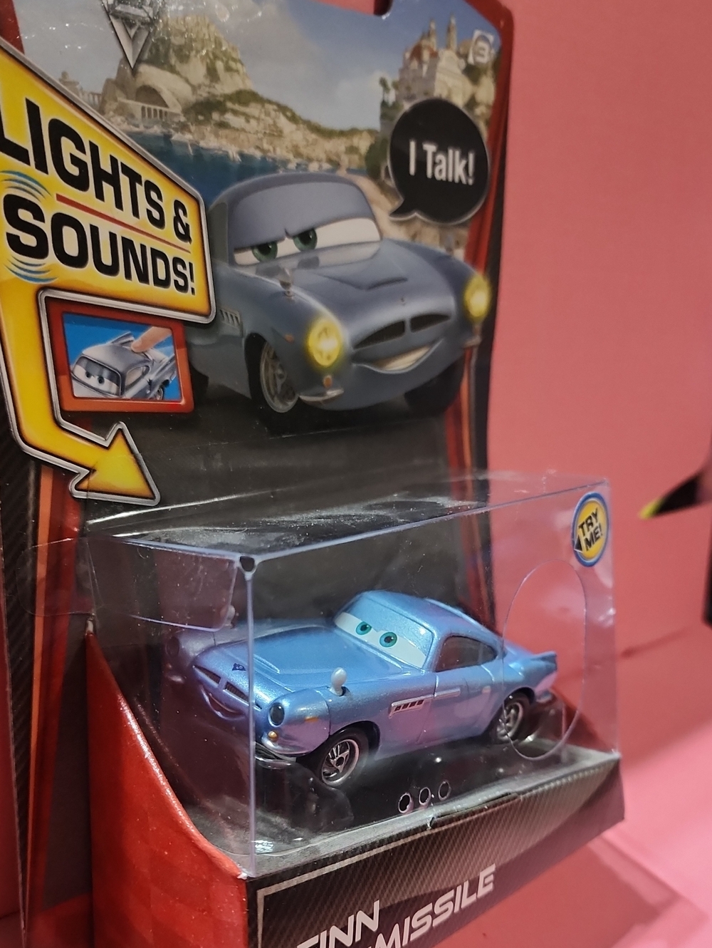 NIB Disney Pixar Cars Finn McMissile (DOES NOT LIGHT UP OR TALK READ DESCRIPTION - Picture 3 of 4